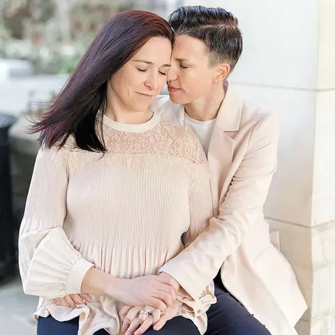 Danielle Malagari and Pride Belle