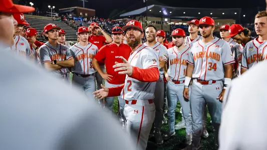 Head coach Rob Vaughn
NCAA Regionals Game 2 vs. Wake Forest at David F. Couch Park in Winston-Salem, NC on Saturday, Jun. 3, 2023.
Chris Lyons/Maryland Terrapins
