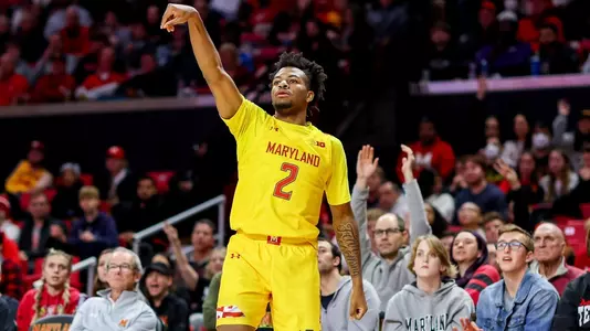 Jahari Long (2).
Maryland Terrapins vs. the St. Peter's Peacocks at Xfinity Center in Collge Park, MD on Thursday, December 22, 2022.
Taylor McLaughlin/Maryland Athletics