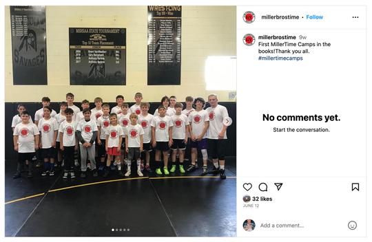 Miller Brothers Wrestling Camp