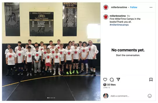 Miller Brothers Wrestling Camp
