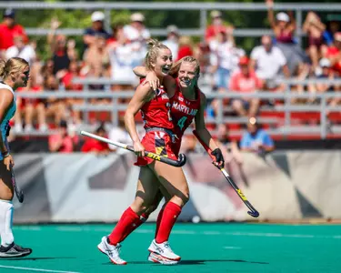 Exhibition vs. JMU at Maryland Field Hockey Complex in College Park, MD on Saturday, Aug. 19, 2023.
Chris Lyons/Maryland Terrapins