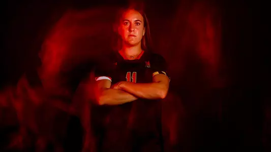 Lauren Wrigley Ready for game Against Navy