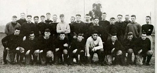 Maryland's 1919 team was the first to ever play against Virginia