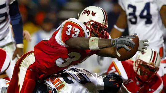 Josh Allen scores a touchdown vs. Virginia in 2003