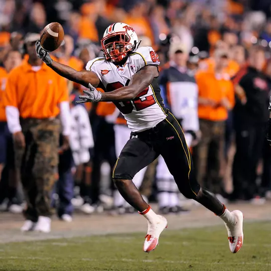 Torrey Smith caught seven passes for 157 yards and a TD at Virginia in 2010