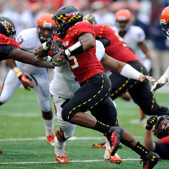 Brandon Ross rushed for 88 yards and two TDs vs. Virginia in 2013