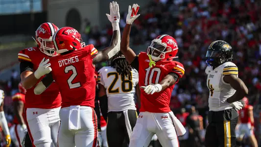 Corey Dyches and Tai Felton Celebration