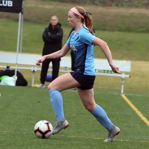 Katie Coyle playing for PDA