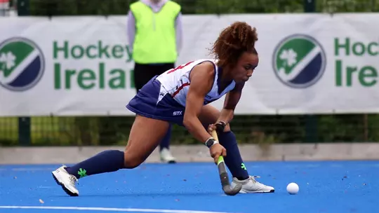 Rayne Wright with US Pan America Team