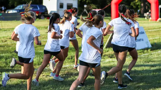 Cross Country Warmup at Baltimore Metro Meet