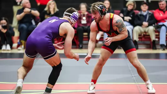 Michael North has been named the Big Ten Wrestler of the Week