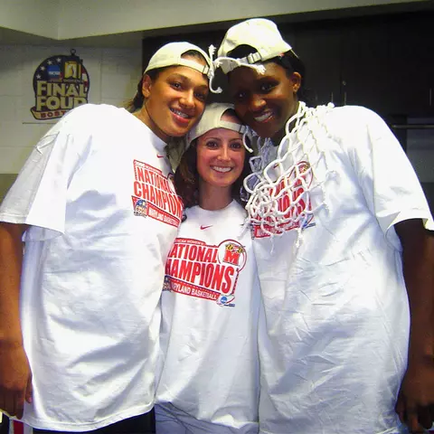 Marissa Coleman, Kim Lynch, and Crystal Langhorne