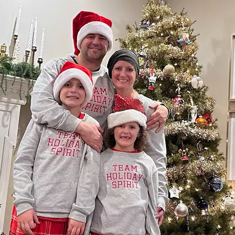 The McFarland Family at Christmas