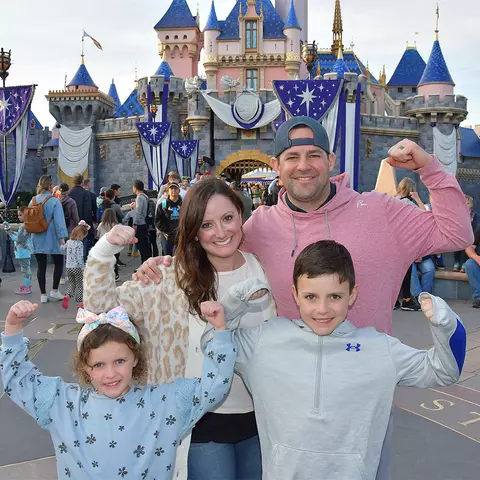 The McFarland Family at Disney World