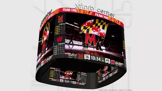 XFINITY Center Videoboard Concept Rendering