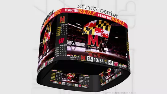 XFINITY Center Videoboard Concept Rendering