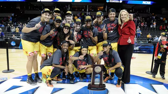 Maryland Women's Basketball 2015 NCAA Regional Champions