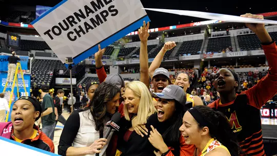 Maryland Women's Basketball 2016 Big Ten Tournament Champions