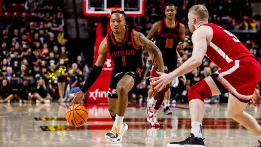 Jahmir Young Drives Past Nebraska Defender