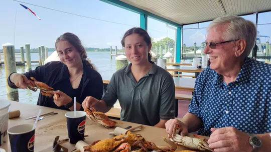 Francesca Feodorov, Julia Garcia and Tom Carr