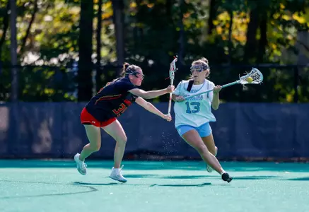 Defender Reileigh McEnroe (35)
Maryland Women's Lacrosse vs. UNC at the Field Hockey & Lacrosse Complex in College Park, MD on Sunday, Oct. 13, 2024. Ashley Ray/Maryland Terrapins