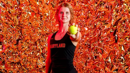 Oliwia Orlinska Red Background