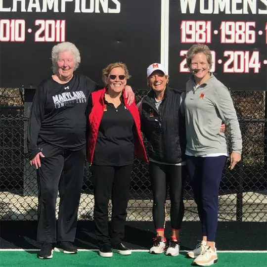 Sandy Worth, Dr. Sue Tyler, Missy Mehard, and Kim Chorosiewski