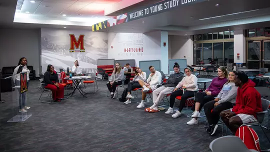 Worldwide Terps Career Compass meeting