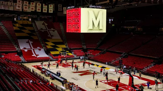 New XFINITY Center Videoboard