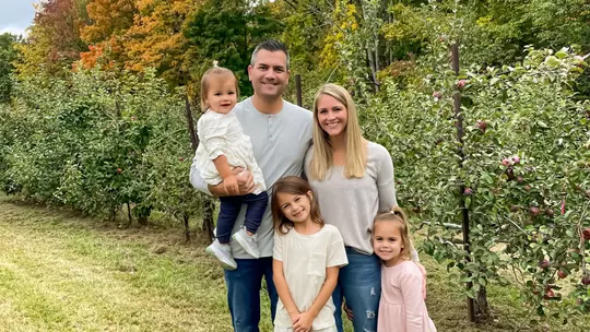 Nicole Proctor and her family