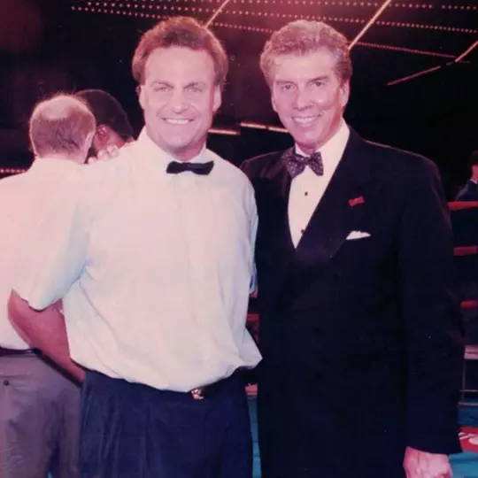 Jimmy Santa with Michael Buffer