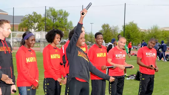 Thea Lafond at Senior Day in 2015