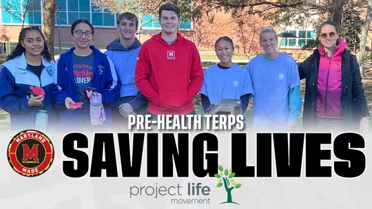 Pre-Health Terps: Saving Lives