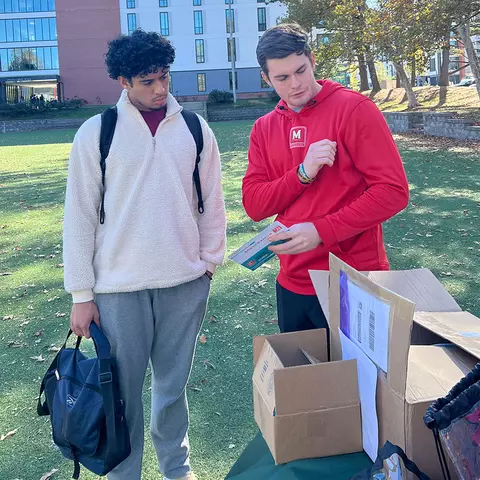 Pre-Health Terps stem cell and bone marrow registry events