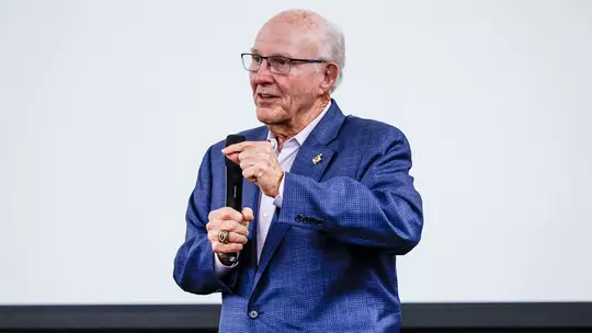 Barry P. Gossett at the 2024-25 Gossett Fellows Capstone Presentations