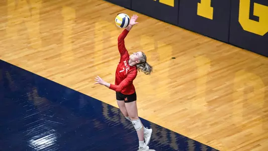 11/21/2024 The Michigan volleyball team competed against Maryland.