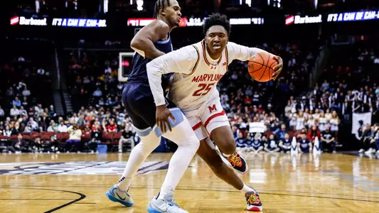 Maryland Men's Basketball vs. Villanova at the Prudential Center in Newark, New Jersey on Sunday, November 24, 2024.
Dylan Davies/Maryland Athletics