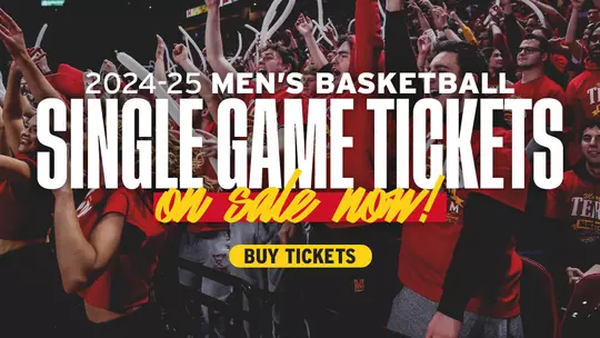 Men's Basketball Single Game Ticket Ad