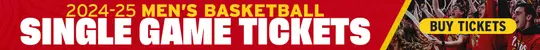 Men's Basketball Single Game Ticket Ad
