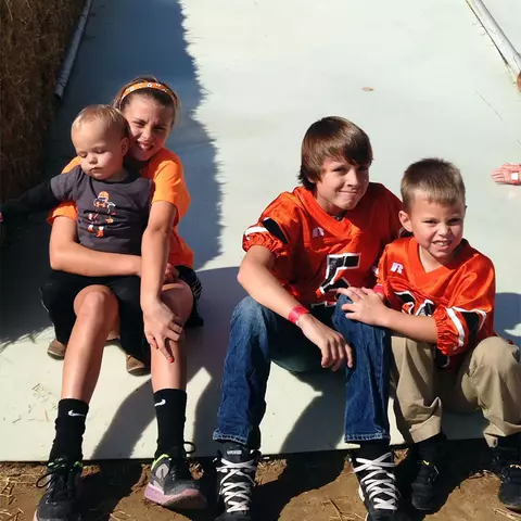 The Poffenbarger chldren