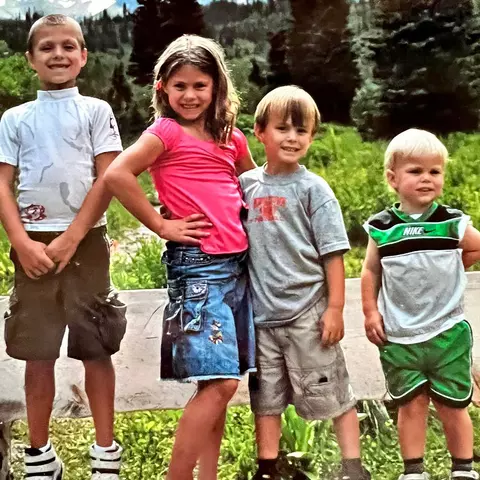 The Poffenbarger chldren