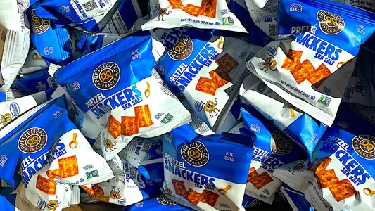 PRETZELIZED™ 6.5-ounce Pretzel Crackers are now available nationwide at Whole Foods in Sea Salt, Cheddar, and Honey Mustard flavors in the cracker aisle, and PRETZELIZED™