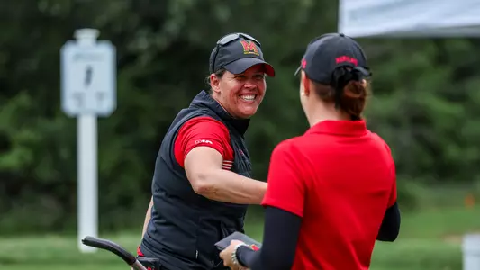 Kelly Hovland celebration