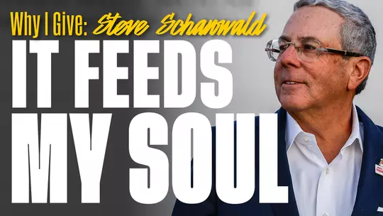 Why I Give: Steve Schanwald