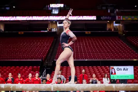 Nicollette Crochet
Maryland Gymnastics Red vs. Black at XFINITY Center in College Park, MD on Sunday, Dec. 8, 2024.
Ashley Ray/Maryland Terrapins
