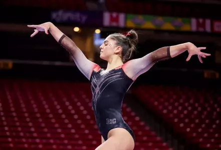 Nicollette Crochet
Maryland Gymnastics Red vs. Black at XFINITY Center in College Park, MD on Sunday, Dec. 8, 2024.
Ashley Ray/Maryland Terrapins
