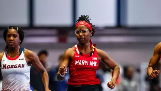Victoria Teasley and Armanie Coleman
Maryland Track & Field at Navy Invitational at Wesley A. Brown Field House in Annapolis, MD on Saturday, Dec. 2, 2023.
Chris Lyons/ Maryland Athletics