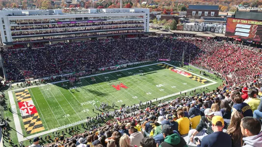 Football game at SECU Stadium vs. Michigan 2023