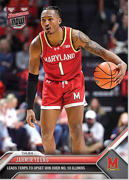 Jahmir Young Bowman Now Card
